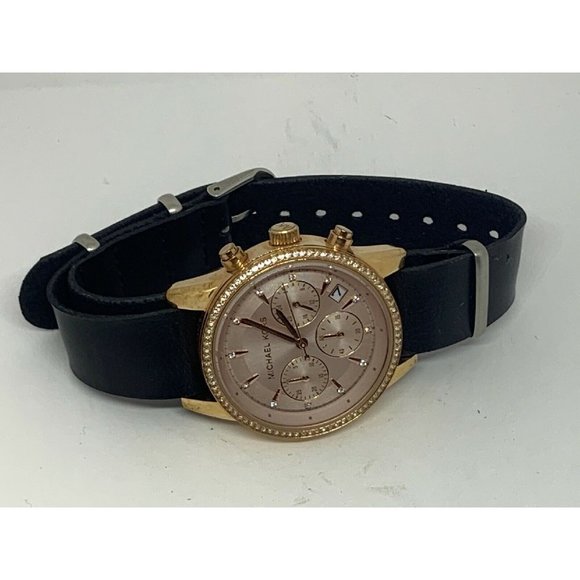 Michael Kors MK6307 Women Leather Analog Rose Gold main image 7